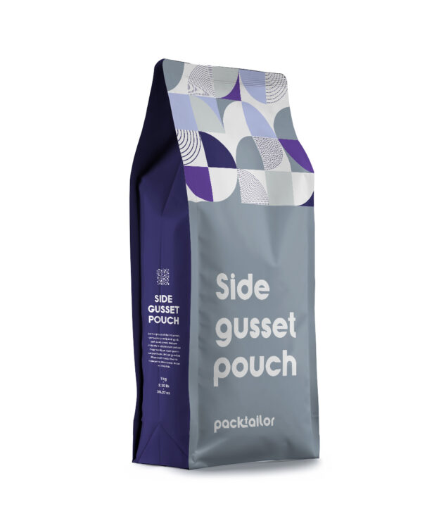 side gusset pouch